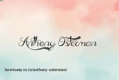 Anthony Osterman