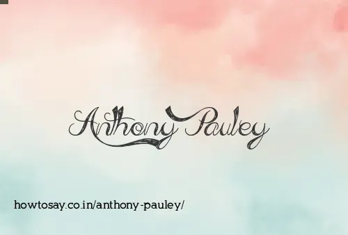 Anthony Pauley