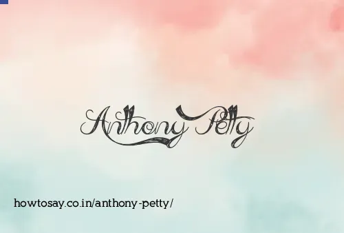 Anthony Petty