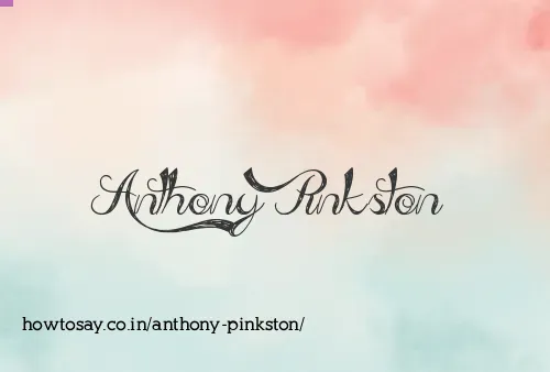 Anthony Pinkston
