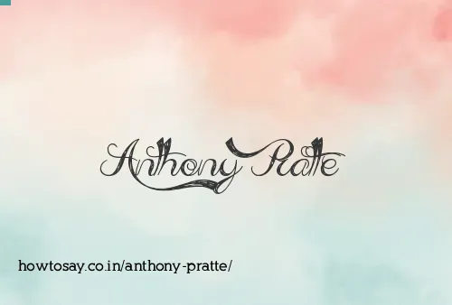 Anthony Pratte