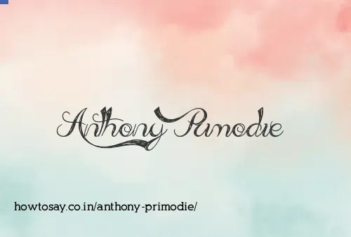 Anthony Primodie