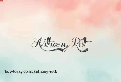Anthony Rett