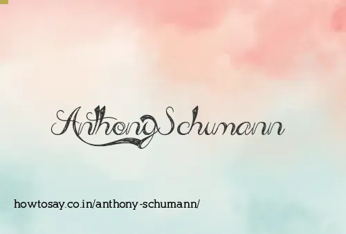 Anthony Schumann