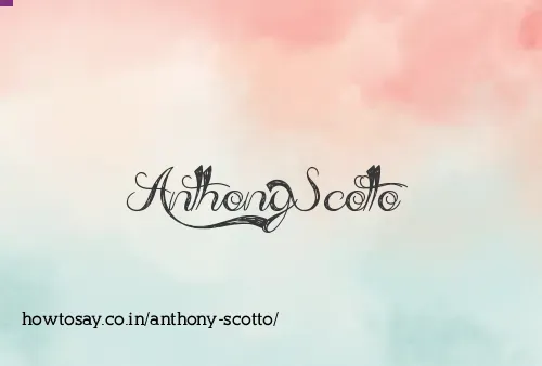 Anthony Scotto