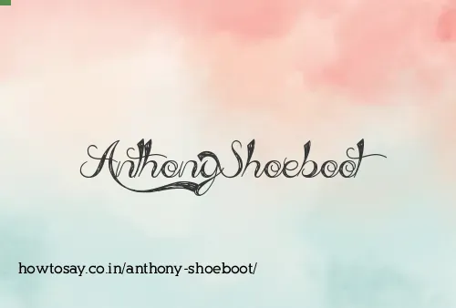 Anthony Shoeboot