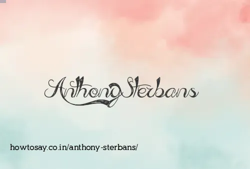 Anthony Sterbans