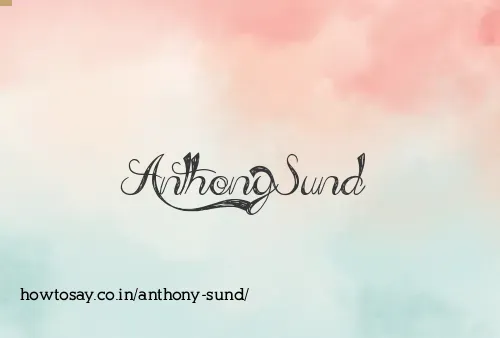 Anthony Sund
