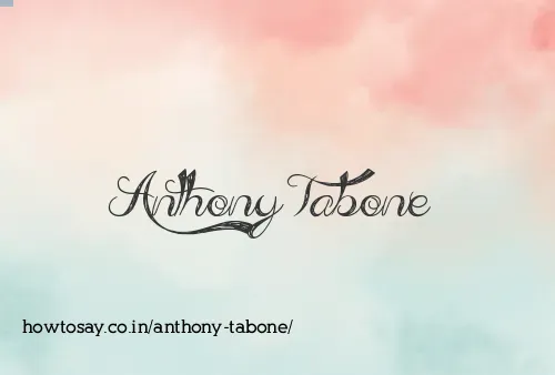 Anthony Tabone
