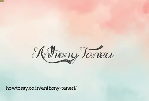 Anthony Taneri