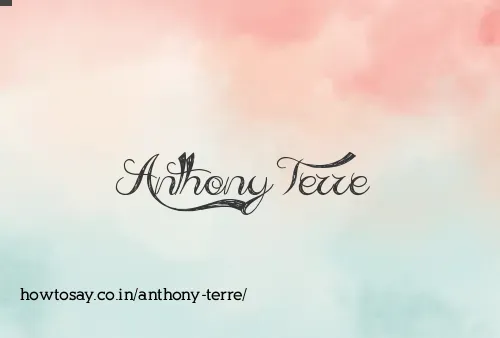 Anthony Terre