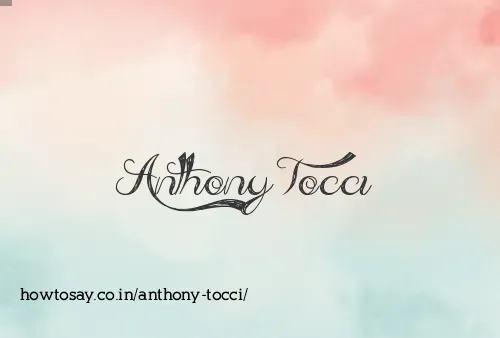 Anthony Tocci