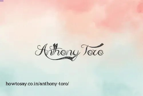 Anthony Toro