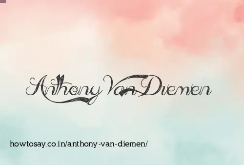 Anthony Van Diemen