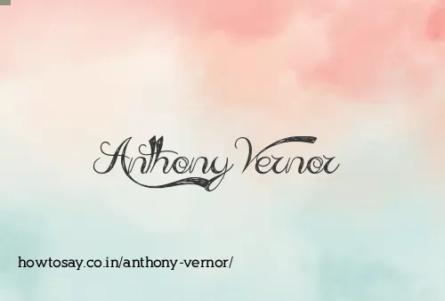 Anthony Vernor