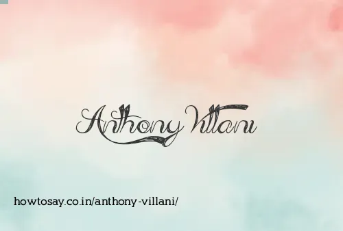 Anthony Villani