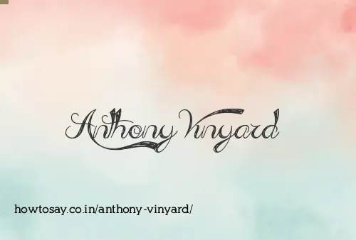 Anthony Vinyard