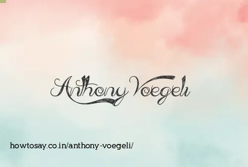 Anthony Voegeli