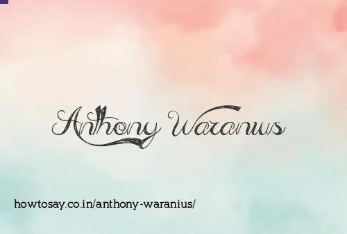 Anthony Waranius