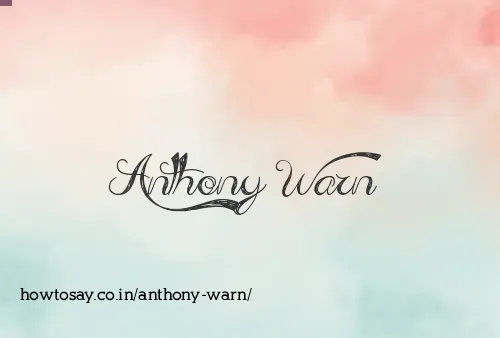 Anthony Warn