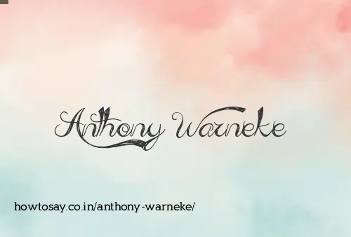 Anthony Warneke