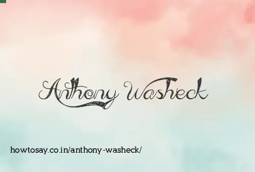 Anthony Washeck