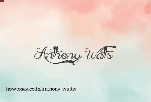 Anthony Watts