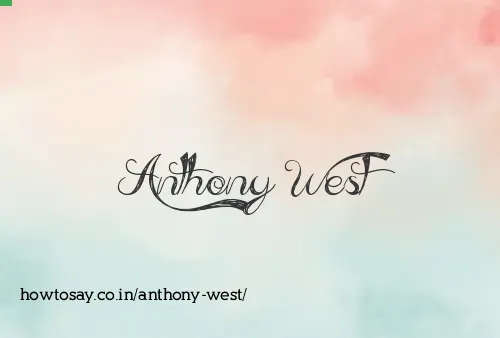 Anthony West