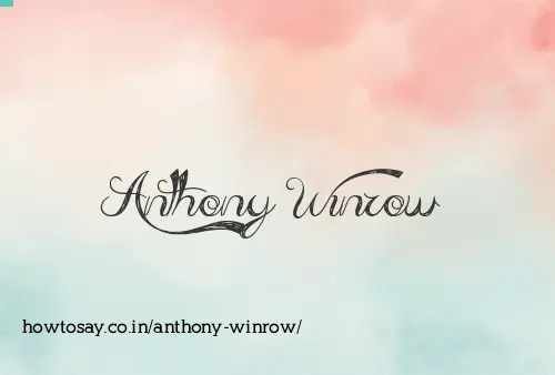 Anthony Winrow