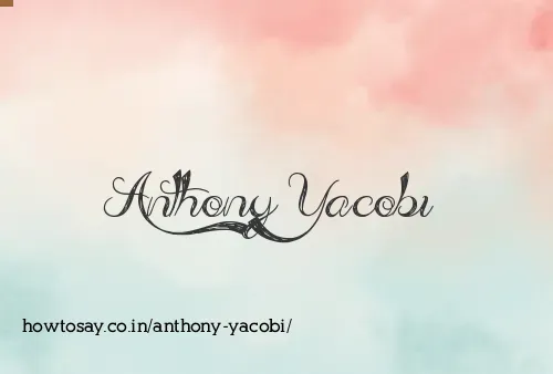 Anthony Yacobi