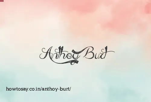 Anthoy Burt
