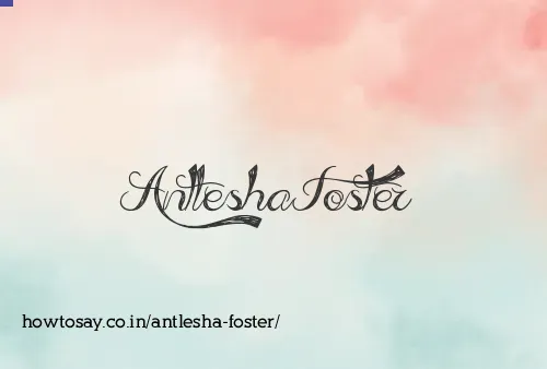 Antlesha Foster