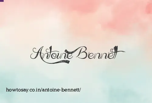 Antoine Bennett