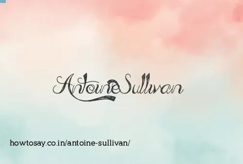 Antoine Sullivan