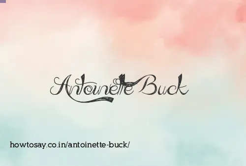 Antoinette Buck