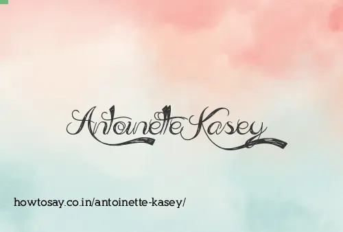 Antoinette Kasey
