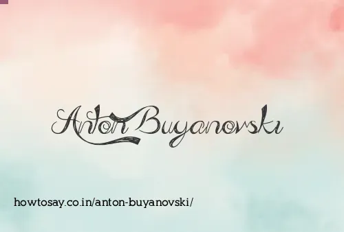 Anton Buyanovski