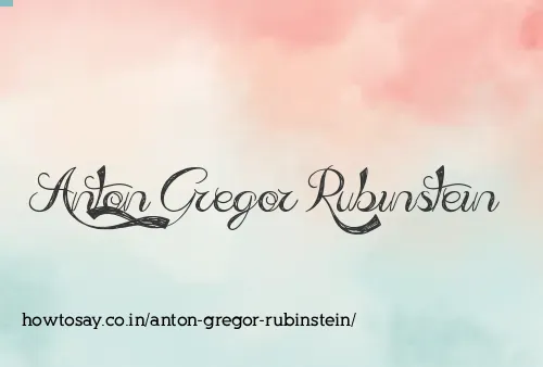 Anton Gregor Rubinstein