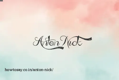 Anton Nick