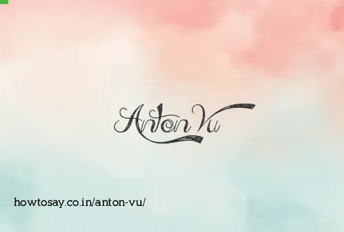 Anton Vu