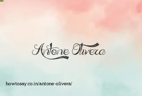 Antone Olivera