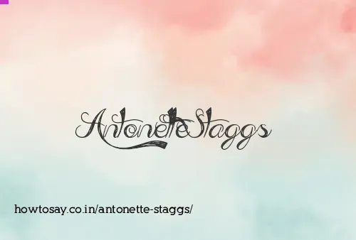 Antonette Staggs