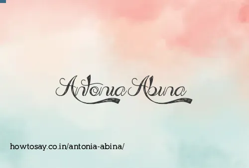 Antonia Abina
