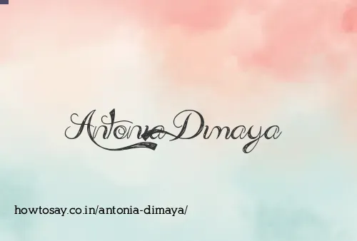 Antonia Dimaya