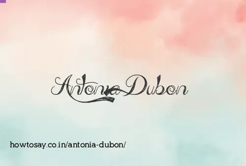 Antonia Dubon
