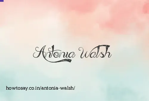 Antonia Walsh
