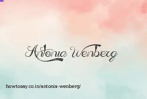 Antonia Wenberg