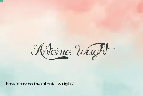 Antonia Wright