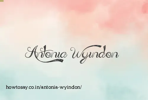 Antonia Wyindon