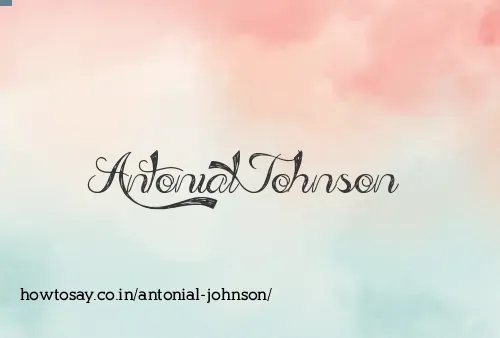 Antonial Johnson